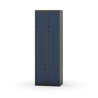 Garderobeskap Novis Z flatt tak 4 rom B60