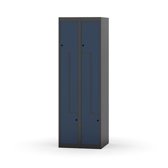 Garderobeskap Novis Z flatt tak 4 rom B60