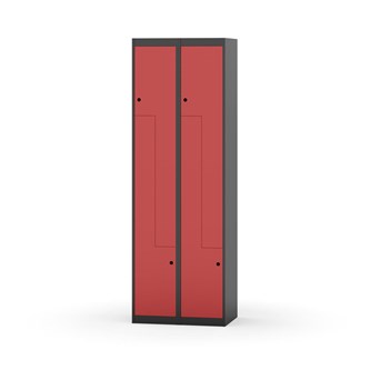 Garderobeskap Novis Z flatt tak 4 rom B60