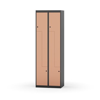 Garderobeskap Novis Z flatt tak 4 rom B60