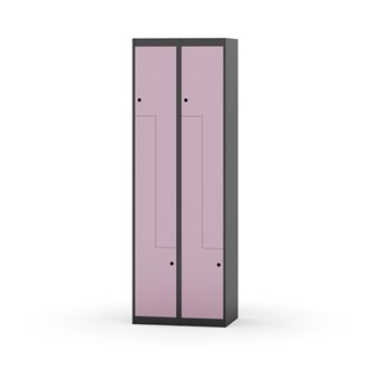 Garderobeskap Novis Z flatt tak 4 rom B60