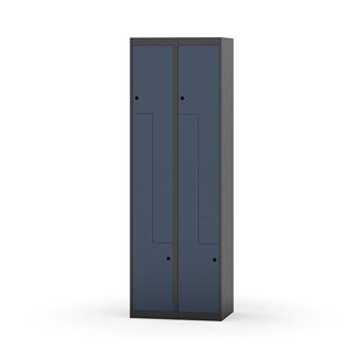 Garderobeskap Novis Z flatt tak 4 rom B60