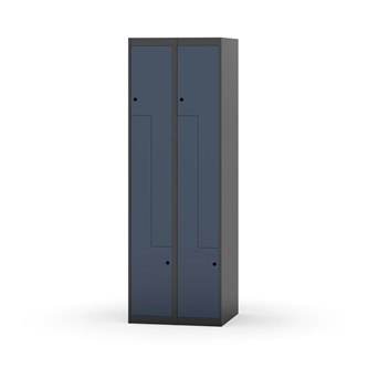 Garderobeskap Novis Z flatt tak 4 rom B60