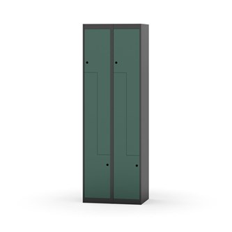 Garderobeskap Novis Z flatt tak 4 rom B60