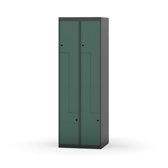 Garderobeskap Novis Z flatt tak 4 rom B60