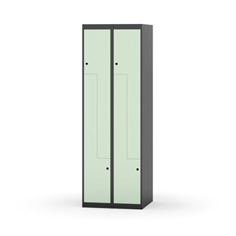Garderobeskap Novis Z flatt tak 4 rom B60