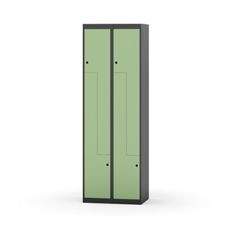 Garderobeskap Novis Z flatt tak 4 rom B60