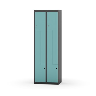 Garderobeskap Novis Z flatt tak 4 rom B60