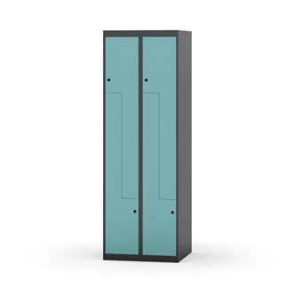 Garderobeskap Novis Z flatt tak 4 rom B60