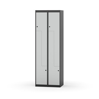 Garderobeskap Novis Z flatt tak 4 rom B60