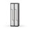 Garderobeskap Novis Z flatt tak 4 rom B60