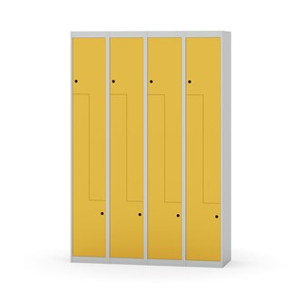 Garderobeskap Novis Z flatt tak 8 rom B120