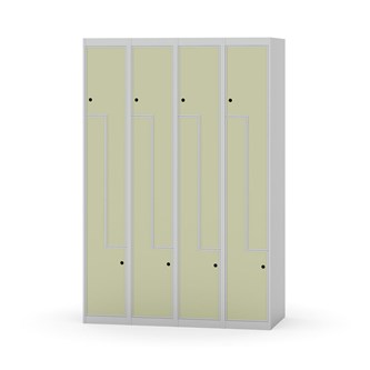 Garderobeskap Novis Z flatt tak 8 rom B120