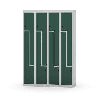 Garderobeskap Novis Z flatt tak 8 rom B120