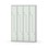 Garderobeskap Novis Z flatt tak 8 rom B120