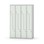 Garderobeskap Novis Z flatt tak 8 rom B120