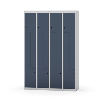 Garderobeskap Novis Z flatt tak 8 rom B120