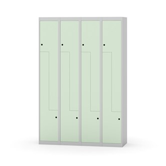 Garderobeskap Novis Z flatt tak 8 rom B120
