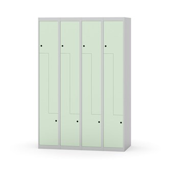 Garderobeskap Novis Z flatt tak 8 rom B120