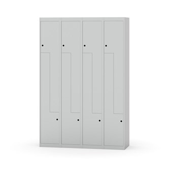 Garderobeskap Novis Z flatt tak 8 rom B120