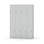 Garderobeskap Novis Z flatt tak 8 rom B120