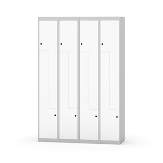 Garderobeskap Novis Z flatt tak 8 rom B120