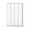 Garderobeskap Novis Z flatt tak 8 rom B120