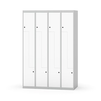 Garderobeskap Novis Z flatt tak 8 rom B120