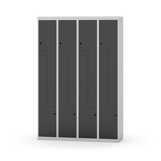 Garderobeskap Novis Z flatt tak 8 rom B120