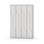 Garderobeskap Novis Z flatt tak 8 rom B120