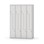 Garderobeskap Novis Z flatt tak 8 rom B120