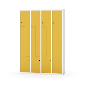 Garderobeskap Novis Z flatt tak 8 rom B120