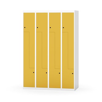 Garderobeskap Novis Z flatt tak 8 rom B120