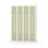 Garderobeskap Novis Z flatt tak 8 rom B120