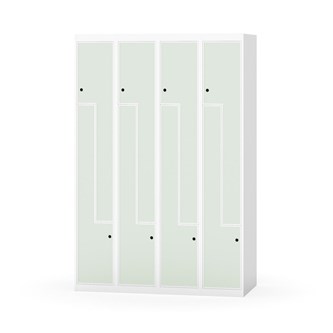 Garderobeskap Novis Z flatt tak 8 rom B120