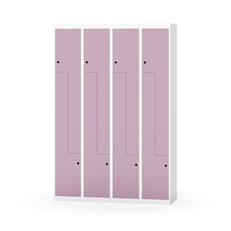 Garderobeskap Novis Z flatt tak 8 rom B120