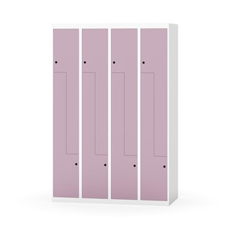 Garderobeskap Novis Z flatt tak 8 rom B120