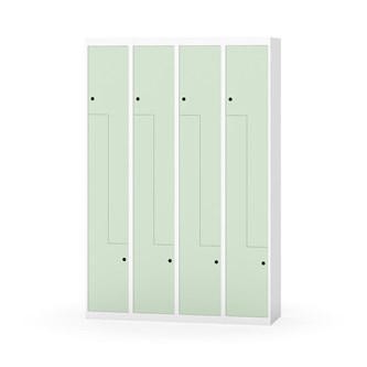 Garderobeskap Novis Z flatt tak 8 rom B120