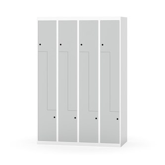 Garderobeskap Novis Z flatt tak 8 rom B120