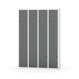 Garderobeskap Novis Z flatt tak 8 rom B120