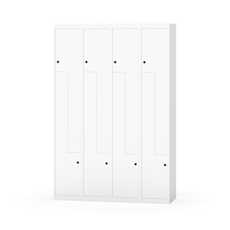 Garderobeskap Novis Z flatt tak 8 rom B120