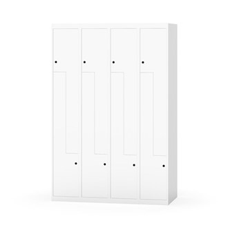 Garderobeskap Novis Z flatt tak 8 rom B120