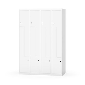 Garderobeskap Novis Z flatt tak 8 rom B120
