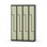 Garderobeskap Novis Z flatt tak 8 rom B120