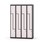 Garderobeskap Novis Z flatt tak 8 rom B120