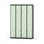 Garderobeskap Novis Z flatt tak 8 rom B120