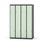 Garderobeskap Novis Z flatt tak 8 rom B120