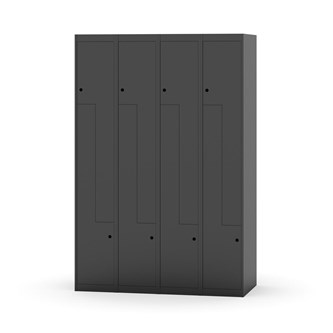 Garderobeskap Novis Z flatt tak 8 rom B120