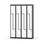 Garderobeskap Novis Z flatt tak 8 rom B120
