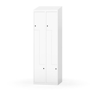 Garderobeskap Novis Z skrått tak 4 rom B60